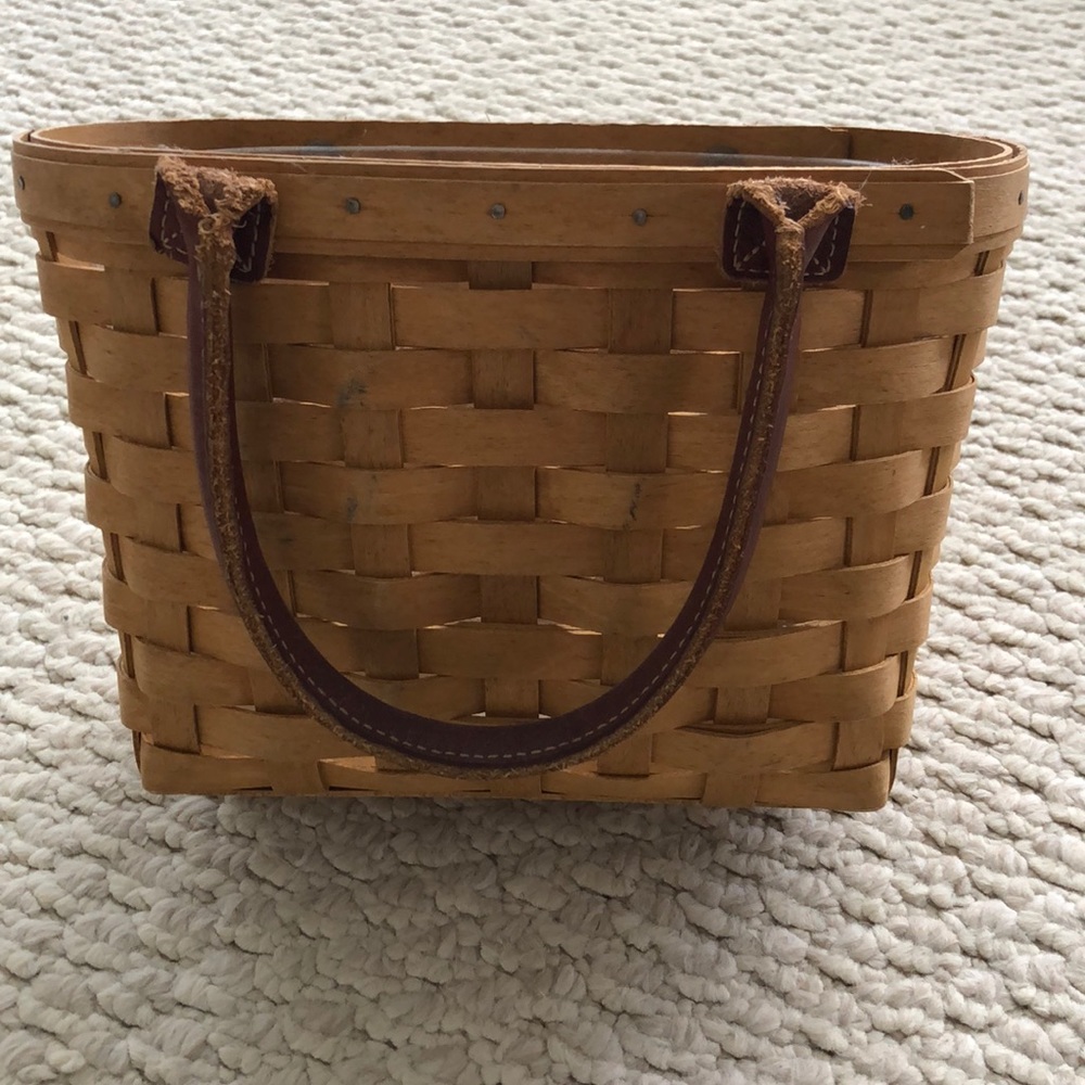 Longaberfer small purse basket with liner